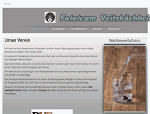 Tablet Screenshot of fototeam-veitshoechheim.de